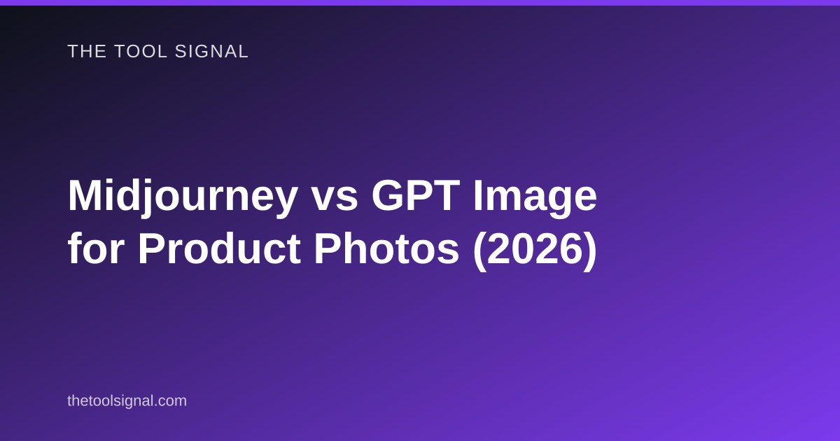 Midjourney vs GPT Image for Product Photos (2026)